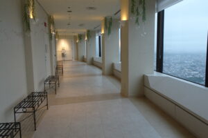 オークラアクトシティホテル浜松の展望回廊の展望室