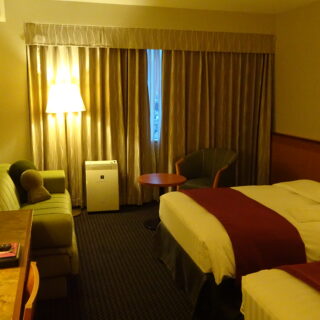 ホテル日航奈良のラージツインルーム