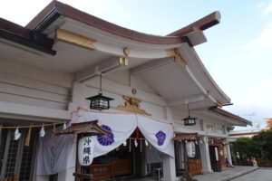 沖縄県護国神社の拝殿