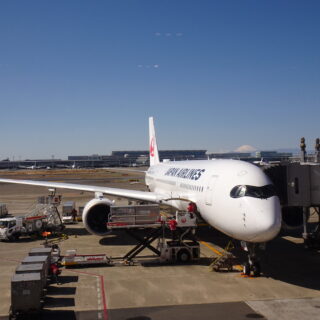 羽田空港のA350
