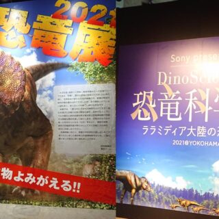 恐竜展と恐竜科学博の比較