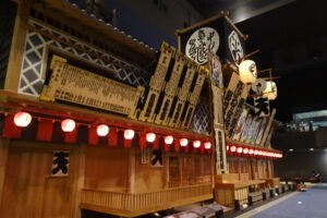 江戸東京博物館の舞台小屋