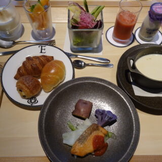 函館大沼鶴雅リゾートエプイの朝食の朝食セット