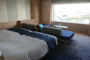 浦安ブライトンホテル東京ベイのプレミアムドアーズの水鏡