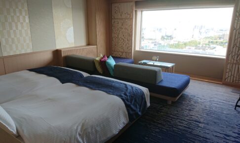 浦安ブライトンホテル東京ベイのプレミアムドアーズの水鏡