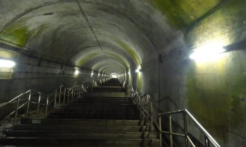 JR上越線土合駅の上り階段