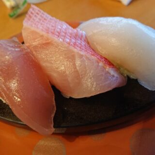 地魚回転寿司丸藤の地魚食べ比べ