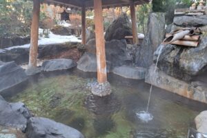 稲垣温泉ホテル花月亭の露天風呂