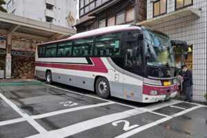 有馬温泉バスターミナルの阪急バス