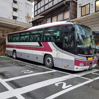 有馬温泉バスターミナルの阪急バス