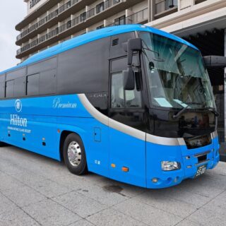 ヒルトン沖縄宮古島リゾートの送迎バス