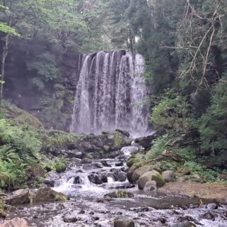 唐沢の滝の全景