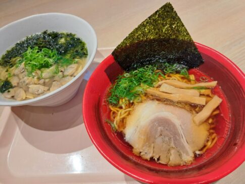 海ほたるの浪市のラーメン