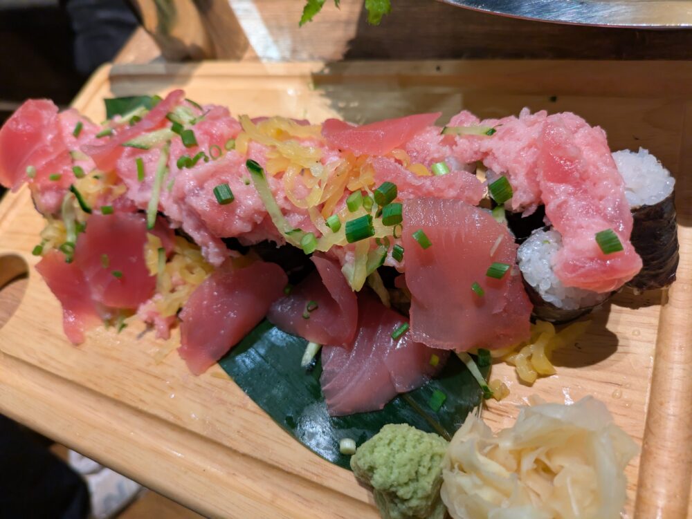 オートロキッチン渋谷店のトロタクこぼれ盛り