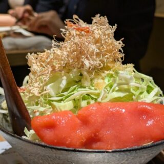 こぼれや結の明太餅もんじゃ