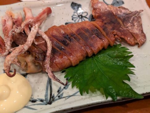 浜やの丸干しいか焼き