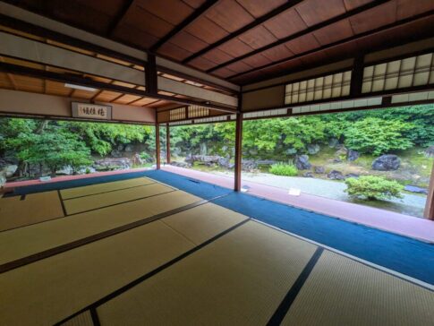 圓徳院の雨交じりの京都観光が素敵