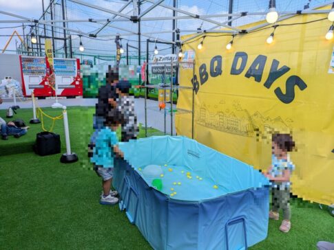 BBQデイズコルトンプラザ市川の水遊び場