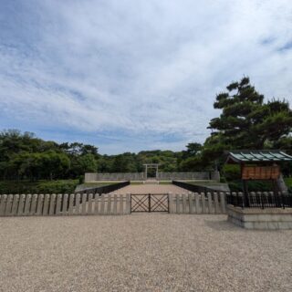 仁徳天皇陵古墳（大仙陵古墳）の正面