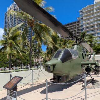ハワイ陸軍博物館のヘリコプター