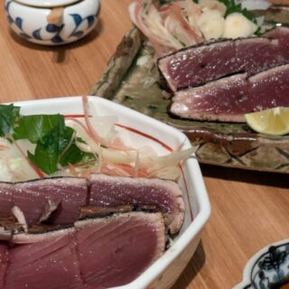 土佐みょうじんのかつおのたたき