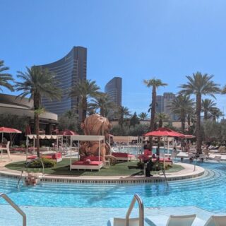 ラスベガスヒルトンアットザワールドのプール