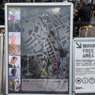 象の鼻テラスのハワイの手ざわり