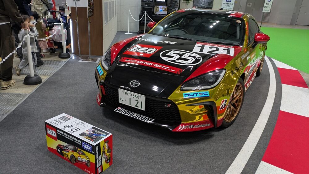 ジャパンモビリティショーのトミカブースの実物