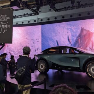 ジャパンモビリティショーのレクサスブースは子どもに優しい