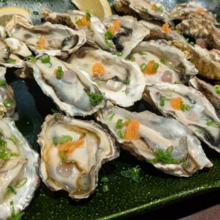 庄や上野駅前店の牡蠣20個