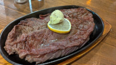 18ステーキダイナーのサガリステーキ300g