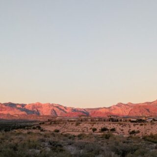 レッドロックキャニオンジョギングは絶景