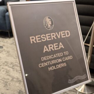 ラスベガス空港アメックスセンチュリオンラウンジ専用エリア