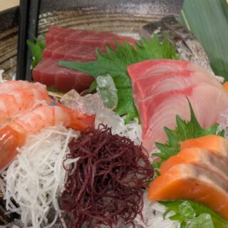 こんごう庵湯島店のお造り盛り合せ