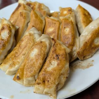 北京料理萬里本店の焼餃子