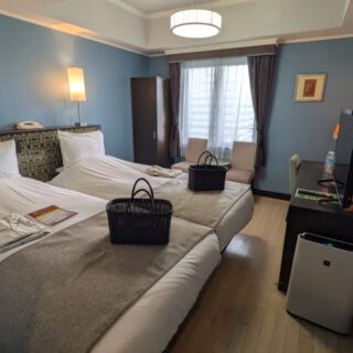 モントレラスール大阪のツインルーム