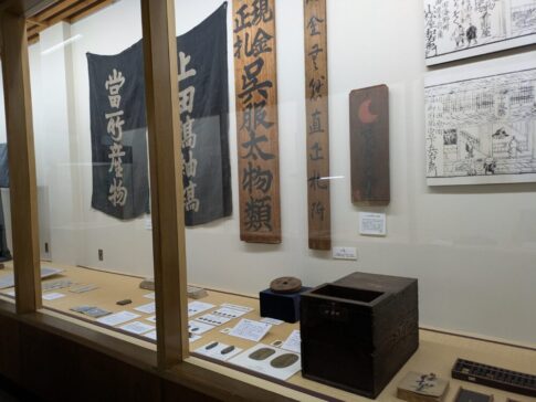 上田市立博物館の上田の人々の暮らしや文化を伝える展示