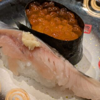 海鮮寿しトリトンアトレ品川店のとろにしんとイクラ