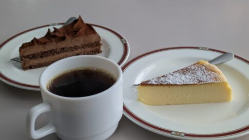 フライングフォックスのケーキセット