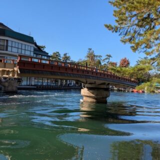 天橋立の名物「回旋橋」が回転