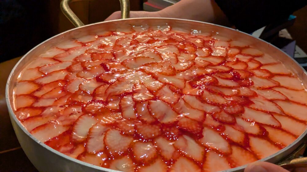 RIVERSIDECLUBのイチゴとマスカルポーネチーズのティラミス