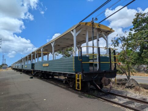 ハワイアンレイルウエィの客車