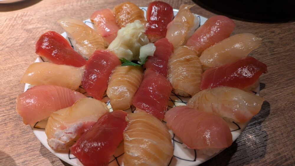 源八船頭船橋店の島寿司
