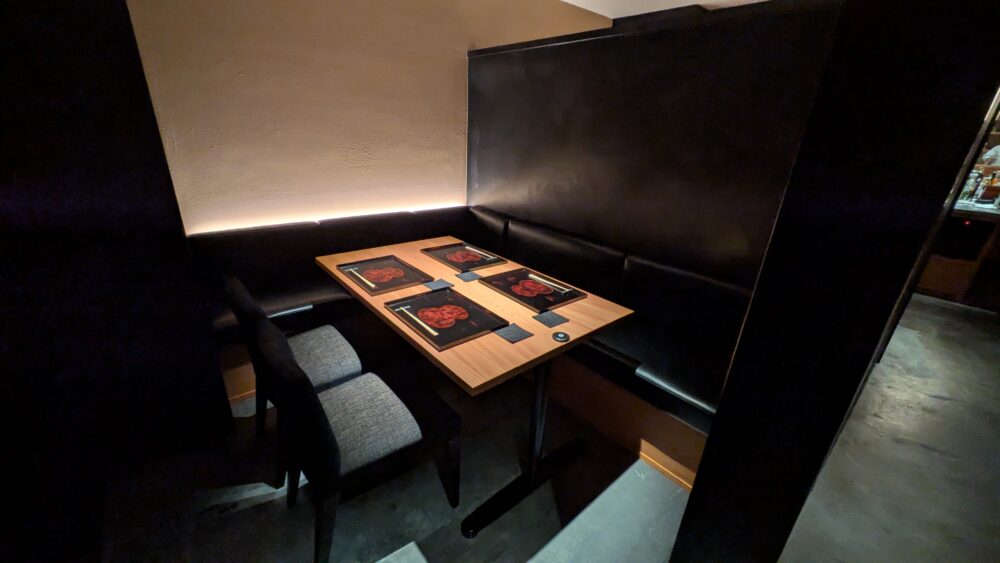 溜池なかむらの個室