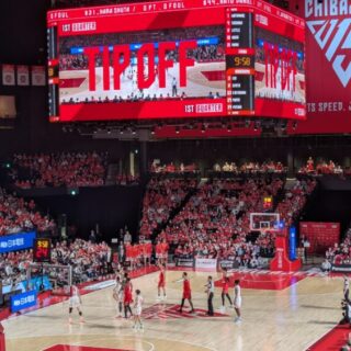 千葉ジェッツのティップオフ