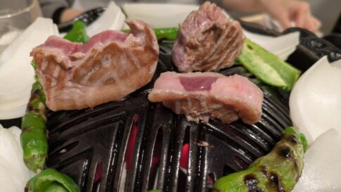ジンギスカンゆきだるま中野部屋一門本八幡部屋の焼き方