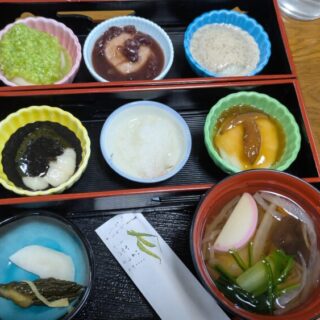 夢乃風の藤原三代お餅膳