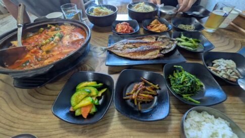 「ジニの店（ジニネ食堂／진이네식당）」の孤独のグルメの料理