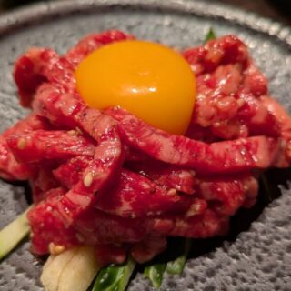 味楽亭の牛花