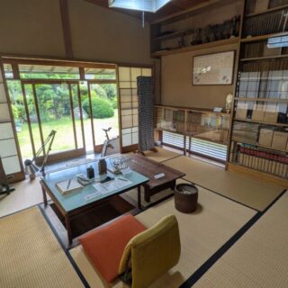 水木洋子邸の書斎